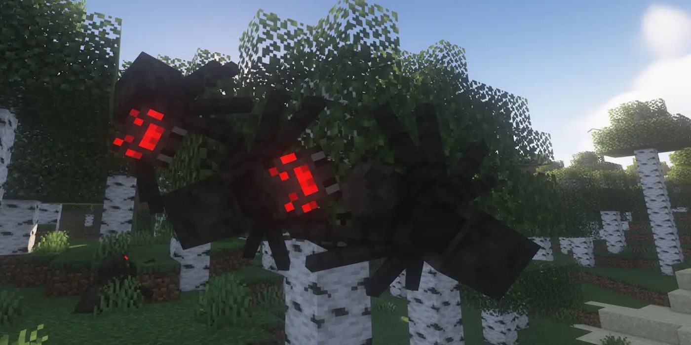 Nyf’s Spider mod for Minecraft