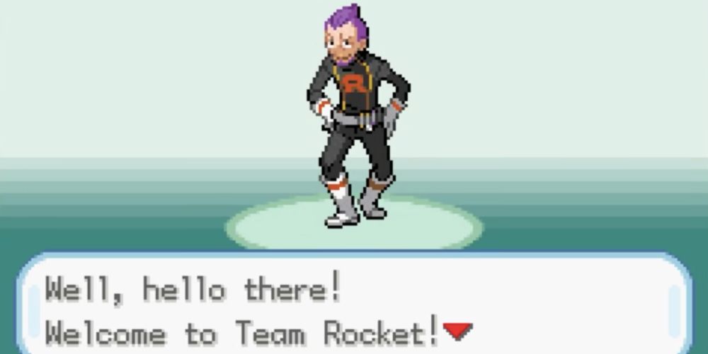 Pokemon FireRed Rocket Edition Starting Screen Intro