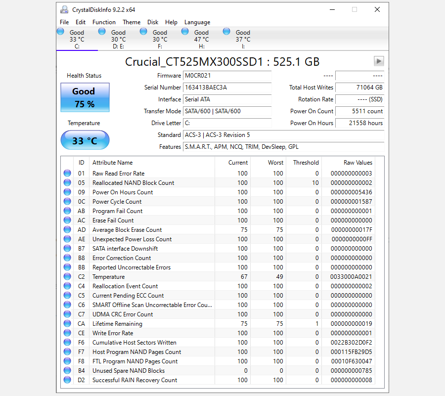 memtest 86 test in process